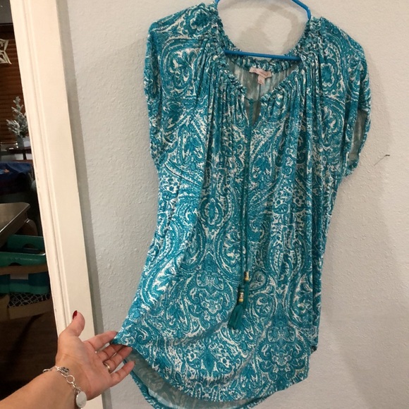 Blouse aqua soft material XL - Picture 5 of 7